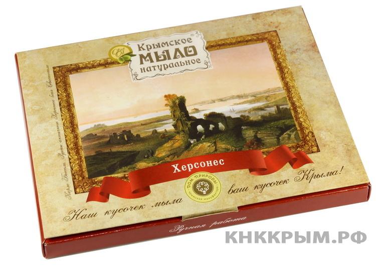 Сувенирный набор крымского мыла с картинами К.Боссоли(4 бруска по 50 г.), 200 г : Евпатория